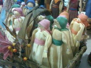 Laura Ingalls Wilder Moment: Cornhusk Dolls in Village of Yesteryear